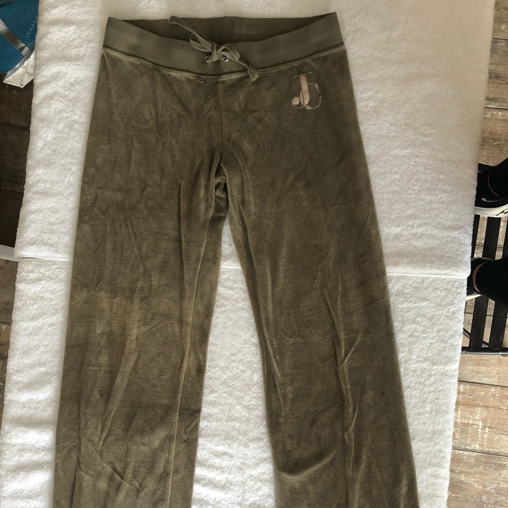Olive green juicy sweats
